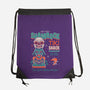 Silver Shamrock Tiki Shack-none drawstring bag-Nemons