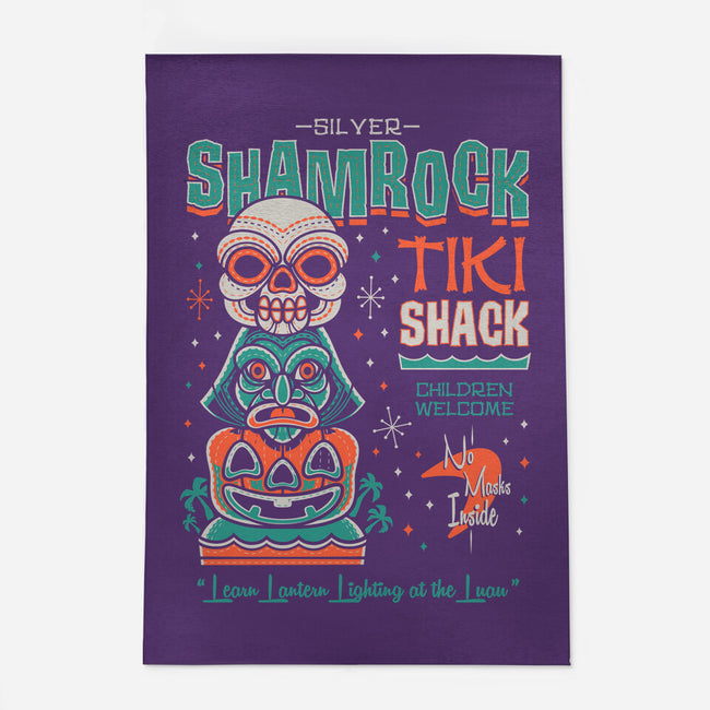 Silver Shamrock Tiki Shack-none indoor rug-Nemons