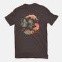 Halloween Dinos-womens basic tee-koalastudio