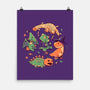 Halloween Dinos-none matte poster-koalastudio