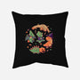 Halloween Dinos-none removable cover throw pillow-koalastudio