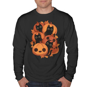 Pumpkins And Black Cats