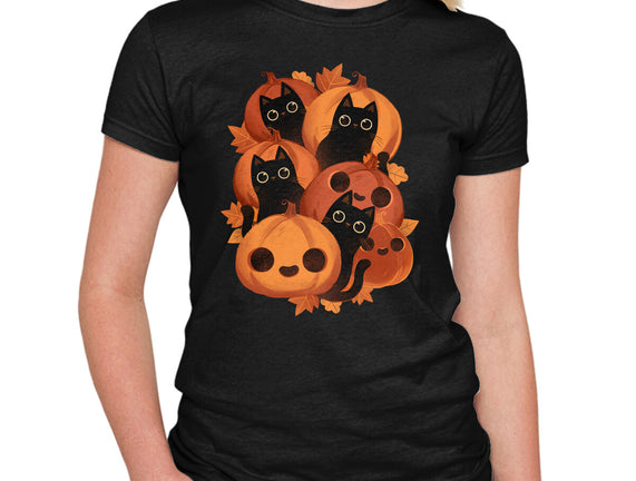 Pumpkins And Black Cats