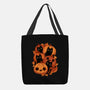 Pumpkins And Black Cats-none basic tote bag-ricolaa