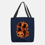 Pumpkins And Black Cats-none basic tote bag-ricolaa