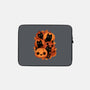 Pumpkins And Black Cats-none zippered laptop sleeve-ricolaa