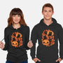 Pumpkins And Black Cats-unisex pullover sweatshirt-ricolaa
