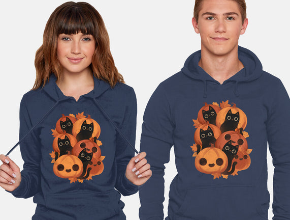 Pumpkins And Black Cats
