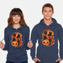 Pumpkins And Black Cats-unisex pullover sweatshirt-ricolaa
