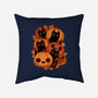 Pumpkins And Black Cats-none removable cover throw pillow-ricolaa