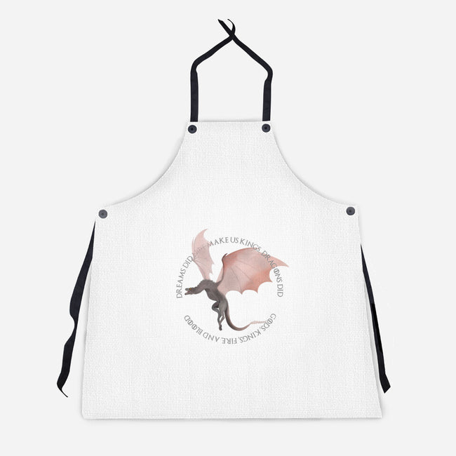 Dreams Did Not Make Us Kings-unisex kitchen apron-Rydro
