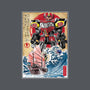 Megazord In Japan-none removable cover w insert throw pillow-DrMonekers