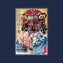 Megazord In Japan-none removable cover w insert throw pillow-DrMonekers