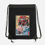 Megazord In Japan-none drawstring bag-DrMonekers