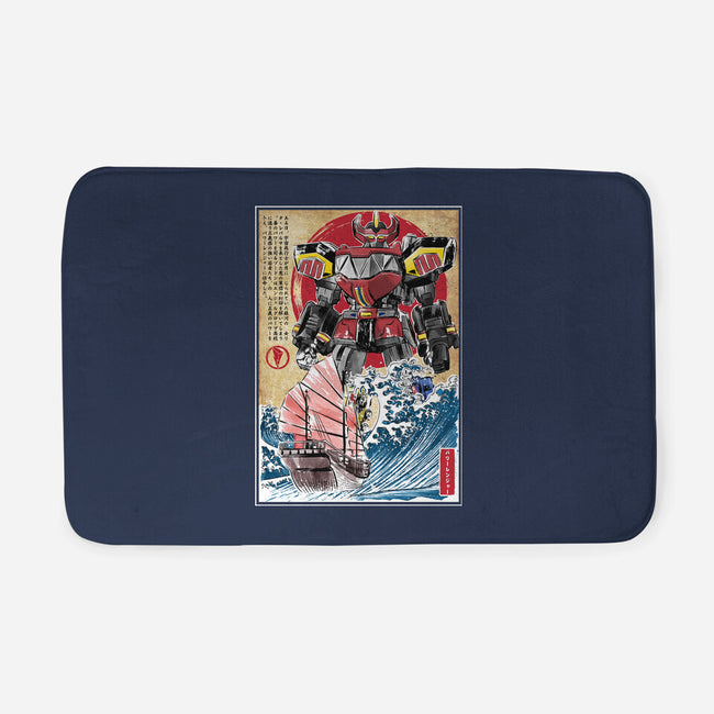 Megazord In Japan-none memory foam bath mat-DrMonekers