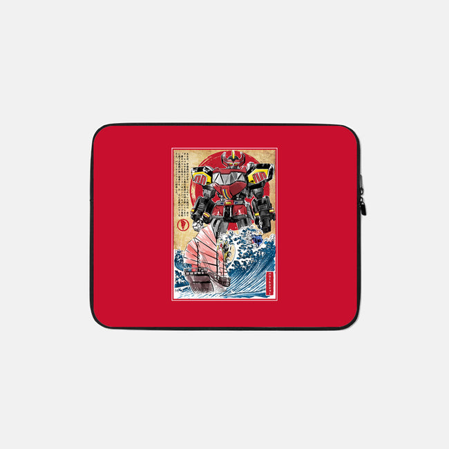 Megazord In Japan-none zippered laptop sleeve-DrMonekers