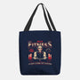 Billy's Fitness-none basic tote bag-teesgeex