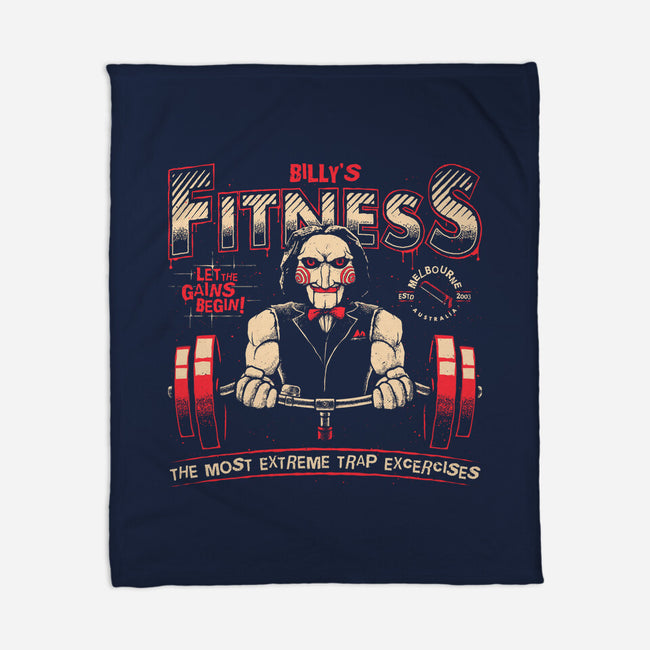 Billy's Fitness-none fleece blanket-teesgeex