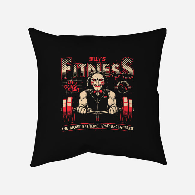 Billy's Fitness-none removable cover w insert throw pillow-teesgeex