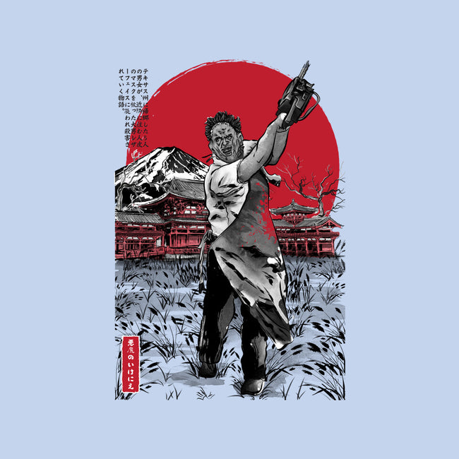 Leatherface In Japan V2-none removable cover throw pillow-DrMonekers