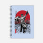 Leatherface In Japan V2-none dot grid notebook-DrMonekers