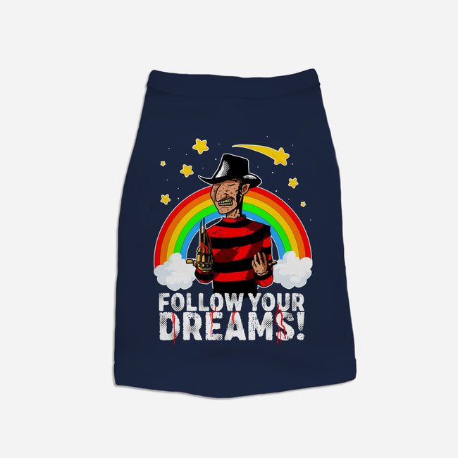 Follow All Your Dreams-cat basic pet tank-Diego Oliver