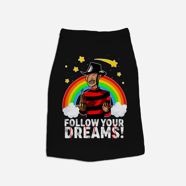 Follow All Your Dreams-dog basic pet tank-Diego Oliver