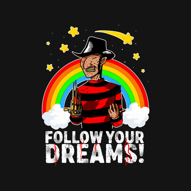 Follow All Your Dreams-womens off shoulder sweatshirt-Diego Oliver