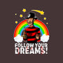 Follow All Your Dreams-none fleece blanket-Diego Oliver