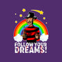 Follow All Your Dreams-womens off shoulder tee-Diego Oliver