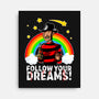 Follow All Your Dreams-none stretched canvas-Diego Oliver