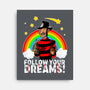 Follow All Your Dreams-none stretched canvas-Diego Oliver