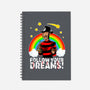 Follow All Your Dreams-none dot grid notebook-Diego Oliver