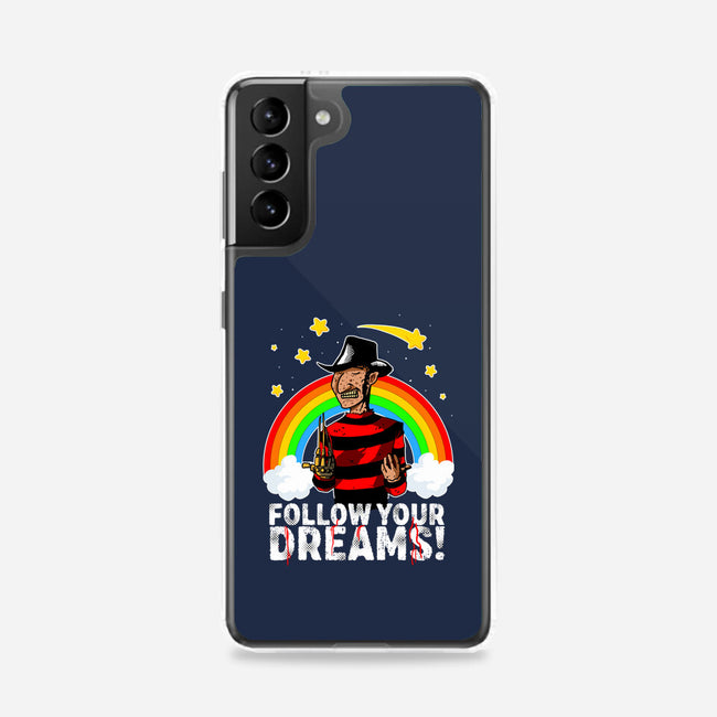 Follow All Your Dreams-samsung snap phone case-Diego Oliver