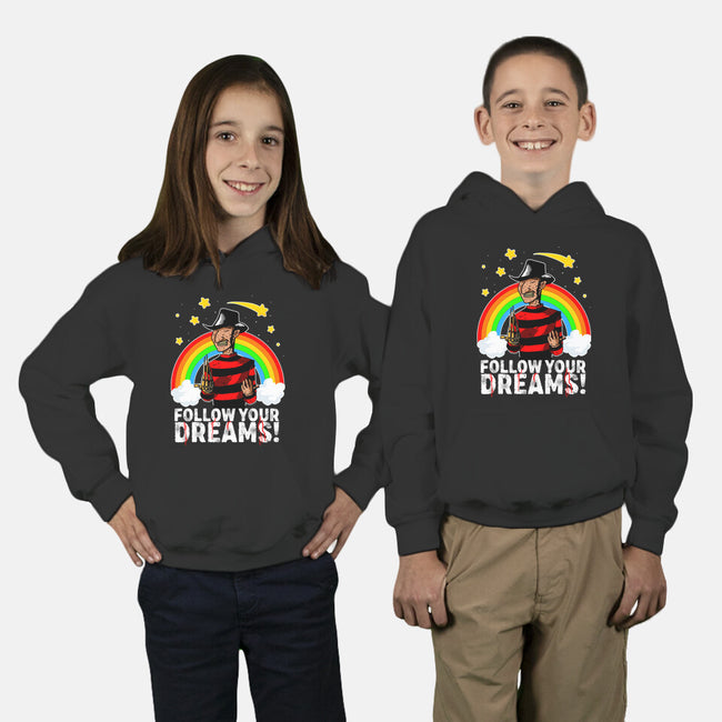 Follow All Your Dreams-youth pullover sweatshirt-Diego Oliver