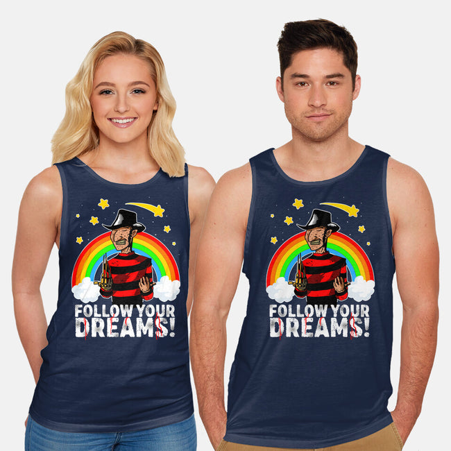 Follow All Your Dreams-unisex basic tank-Diego Oliver