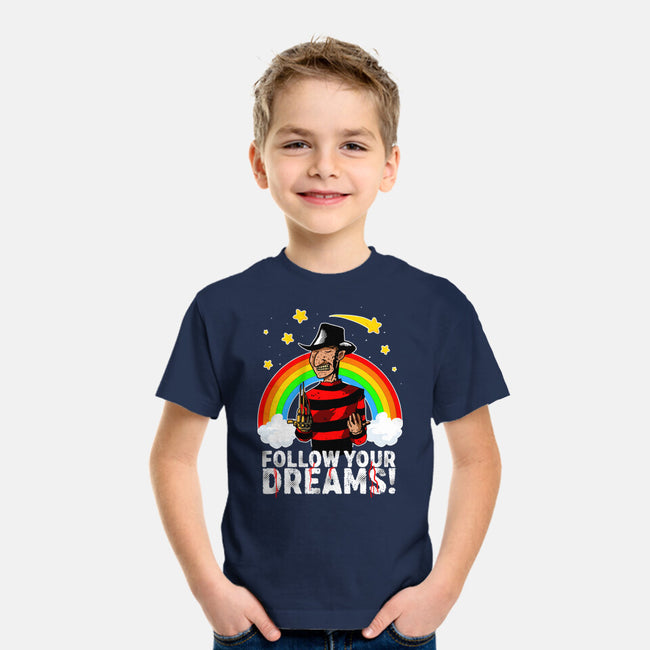 Follow All Your Dreams-youth basic tee-Diego Oliver