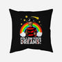 Follow All Your Dreams-none removable cover w insert throw pillow-Diego Oliver