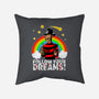 Follow All Your Dreams-none removable cover w insert throw pillow-Diego Oliver