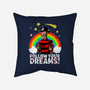 Follow All Your Dreams-none removable cover w insert throw pillow-Diego Oliver