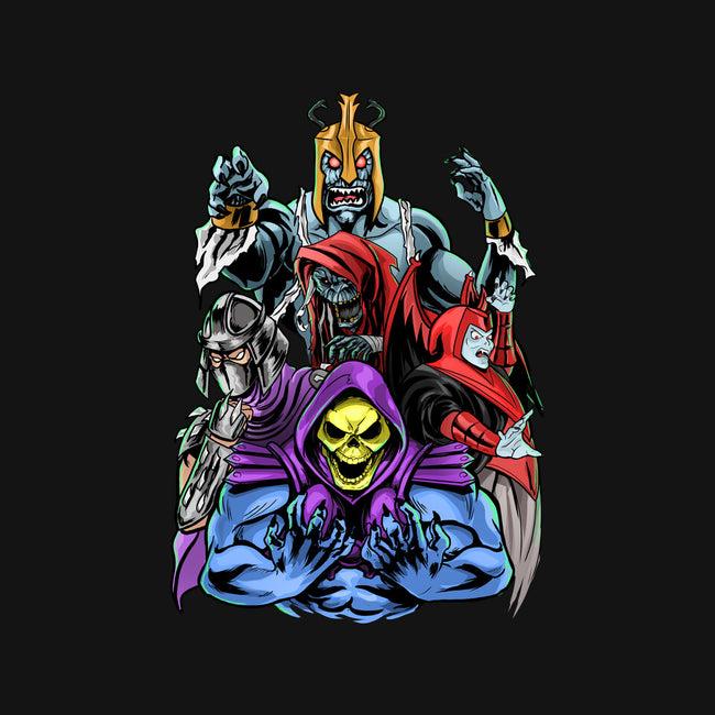 Secular Villains-womens v-neck tee-Conjura Geek