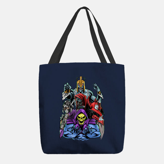 Secular Villains-none basic tote bag-Conjura Geek