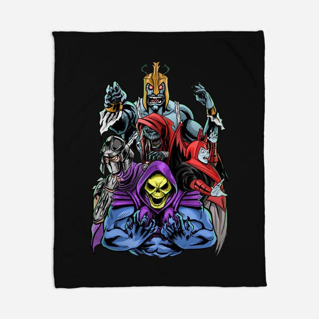 Secular Villains-none fleece blanket-Conjura Geek