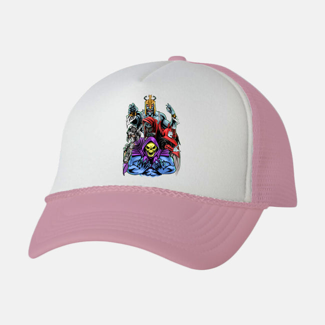 Secular Villains-unisex trucker hat-Conjura Geek