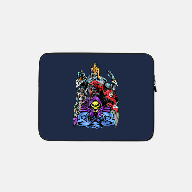 Secular Villains-none zippered laptop sleeve-Conjura Geek