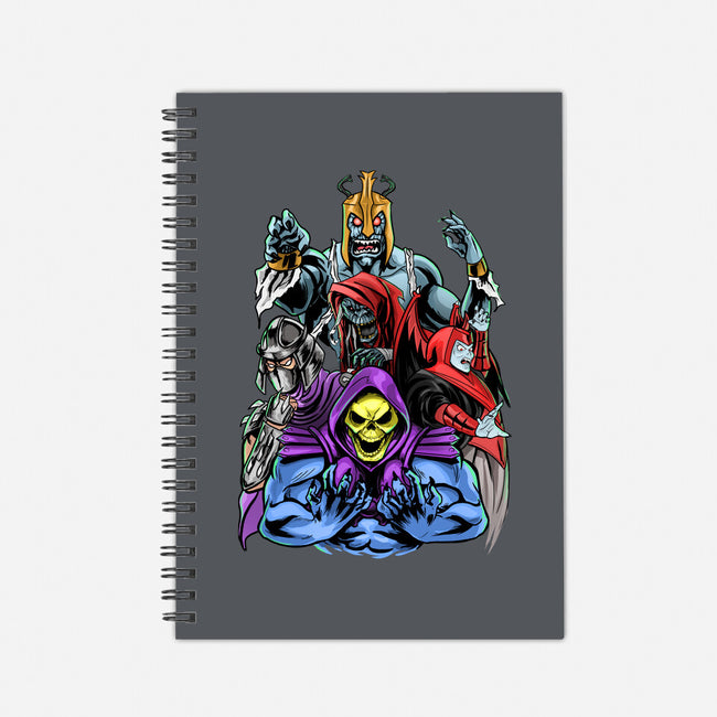 Secular Villains-none dot grid notebook-Conjura Geek