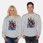 Secular Villains-unisex crew neck sweatshirt-Conjura Geek