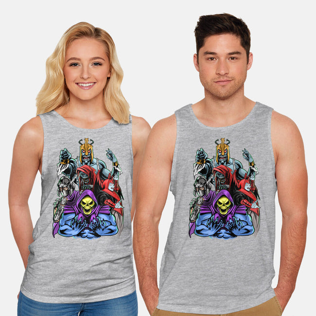 Secular Villains-unisex basic tank-Conjura Geek