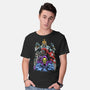 Secular Villains-mens basic tee-Conjura Geek