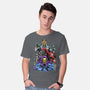 Secular Villains-mens basic tee-Conjura Geek